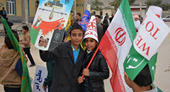 گزارش تصویری/ راهپیمایی ۲۲ بهمن در طلحه(۱)
