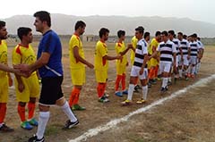 تصاویر/ افتتاحیه مسابقات فوتبال بخش بوشکان
