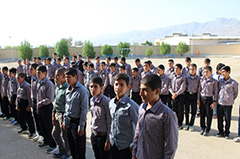 عکس/ بازگشایی مدارس در شهر بوشکان