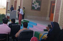 افتتاح مدرسه گلستان خون توسط بنیاد برکت +تصاویر
