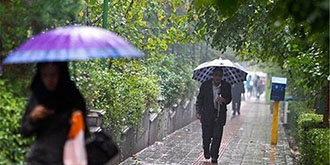 هوای استان بوشهر بارانی می‌شود