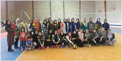 به مناسبت هفته دولت دومین دوره مسابقات ورزشی بانوان بخش بوشکان برگزار شد  + عکس