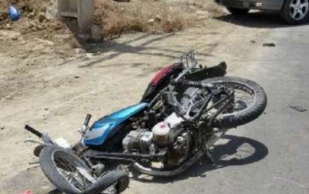 تصادف موتورسیکلت در طلحه باعث مصدومیت سرنشینان شد