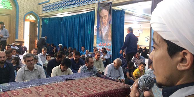 مراسم سالگرد ارتحال امام خمینی (ره) در طلحه + تصاویر