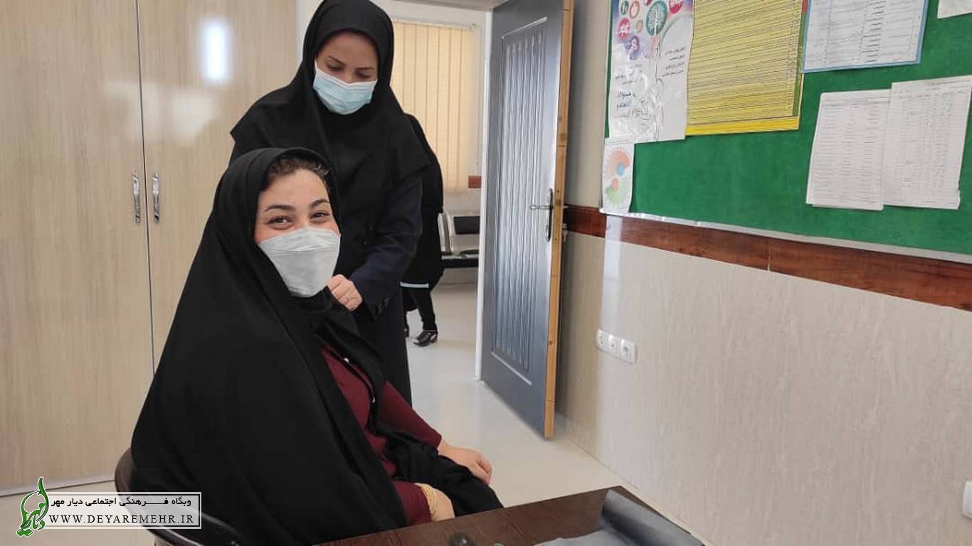 دیار مهر: واکسیناسیون معلمان و فرهنگیان در بخش بوشکان انجام شد+ تصاویر